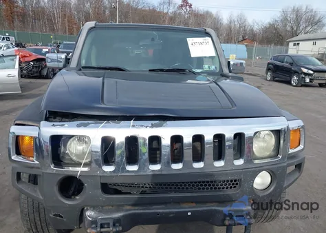 2007 Hummer H3 Suv z USA, uszkodzony, nr VIN 5GTDN13E078172405